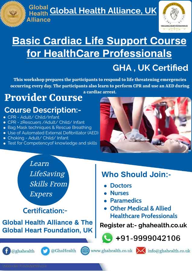 Basic Cardiac Life Support Course